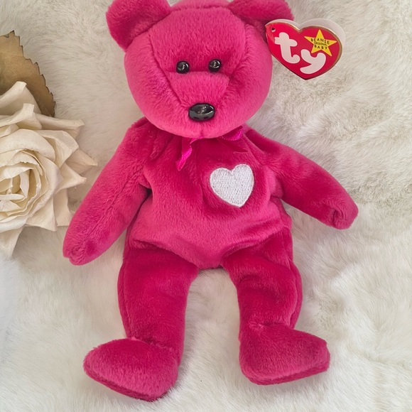PERFECT CONDITION TY BEANIE BABIES VALENTINA with TAG ERRORS. VINTAGE RARE FIND! - Picture 2 of 8